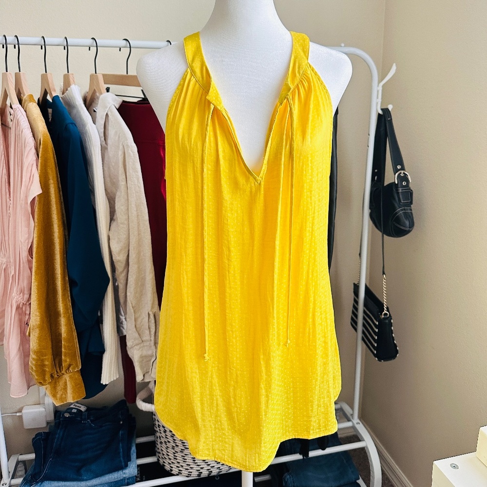 CAbi  |  Sunshine reversible tank blazing yellow size M